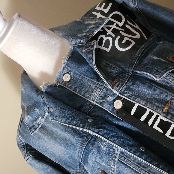 Coats | Diesel Denim Jacket The Bad Guy 